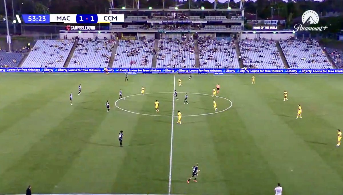 smfcmike's tweet photo. MIKE’S MANUAL CROWD COUNT 🧮
#BREAKING: The manual crowd count for these #MACvCCM images is:
3️⃣5️⃣2️⃣*
*Three hundred & fifty two
👏 for 🎥 @ParamountPlusAU. My screenshots had quite poor resolution when zooming. A margin of error of approx. 9.5%.
#DeathToTheAleagues💀
#ALeague #ALM #ALW