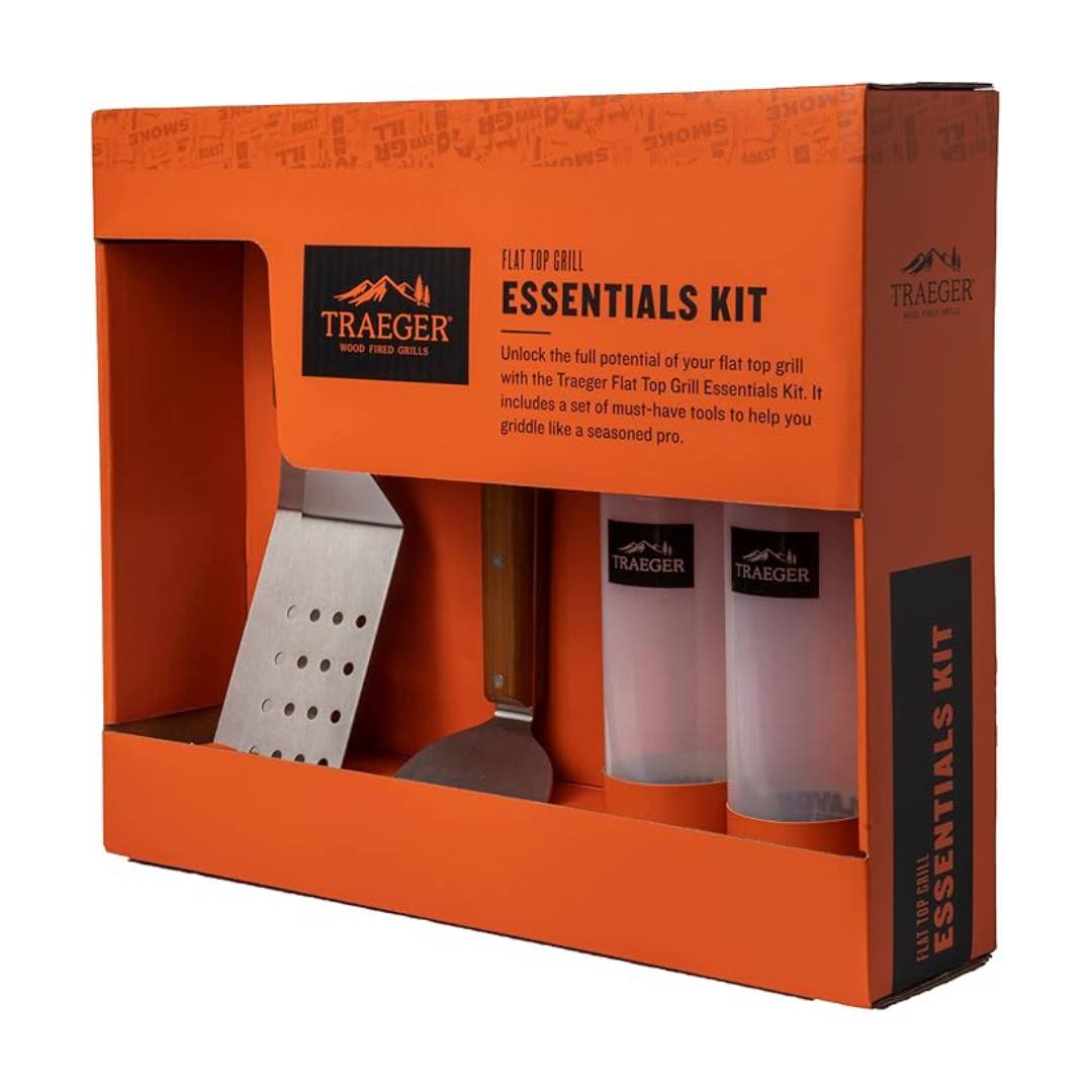 Justin_walker0's tweet photo. Grill like a pro with the Traeger Grills BAC733 Flat Top Griddle Essentials Kit. It includes spatulas, a scraper, and squeeze bottles for easy cooking. Ready to level up? 
Explore it here: https://t.co/EEosp6HgSq

#traegergrills #qualitygrillparts #traegergriddle #grillaccessory https://t.co/fmt8w9Sp69
