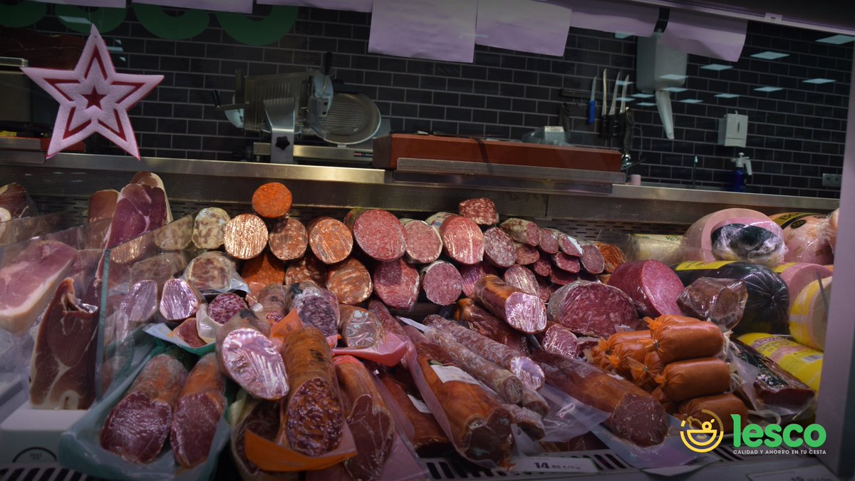 🍽️ Aún estás a tiempo de sorprender a todos tus invitados con un embutido de PRIMER NIVEL como el que tenemos en #SupermercadosLesco

🙌🏻 Haz tus compras de última hora y disfruta de una navidad gourmet.

¡Os esperamos! 

#LescoSupermercados #TuSuperDeConfianza