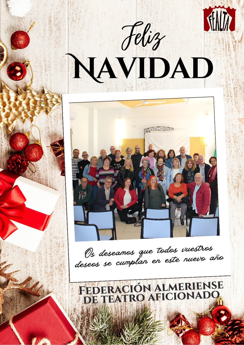¡Feliz navidad compañer@s!
