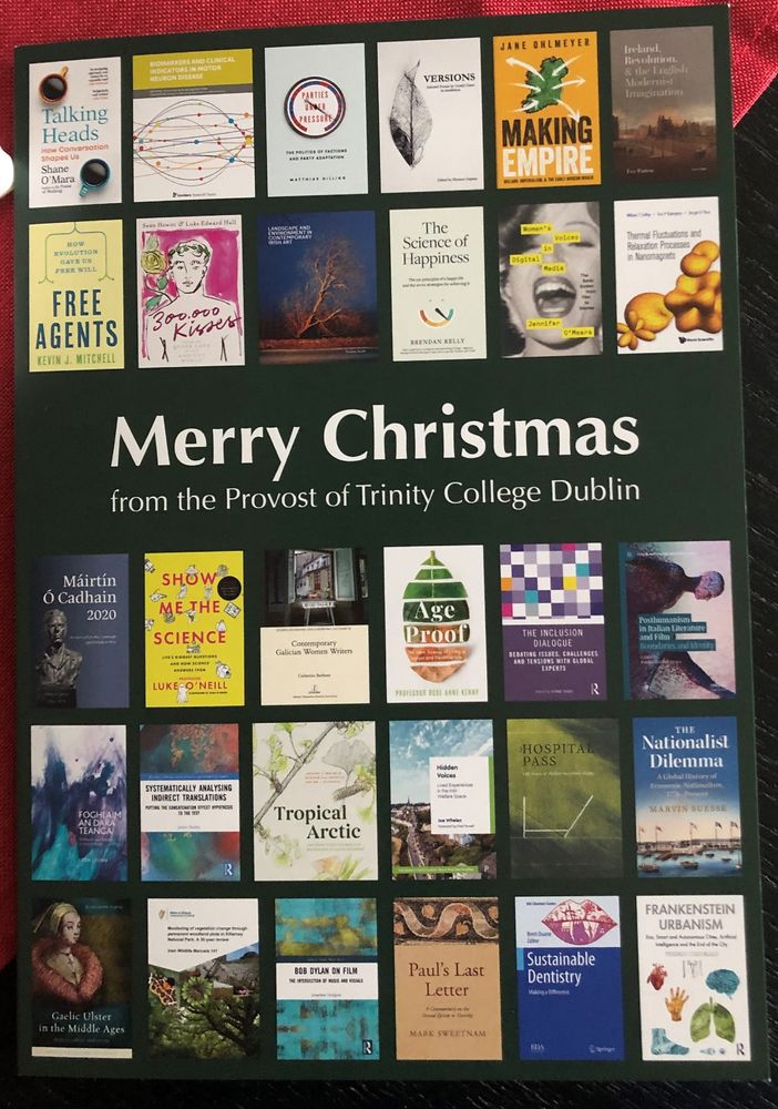 MatthiasDilling's tweet image. Very happy to see my @UChicagoPress book PARTIES UNDER PRESSURE (tinyurl.com/bp7tpr4a) featuring on @tcddublin's official season's greetings card🙂Very grateful to be part of such a lively academic community! Happy holidays, everyone!