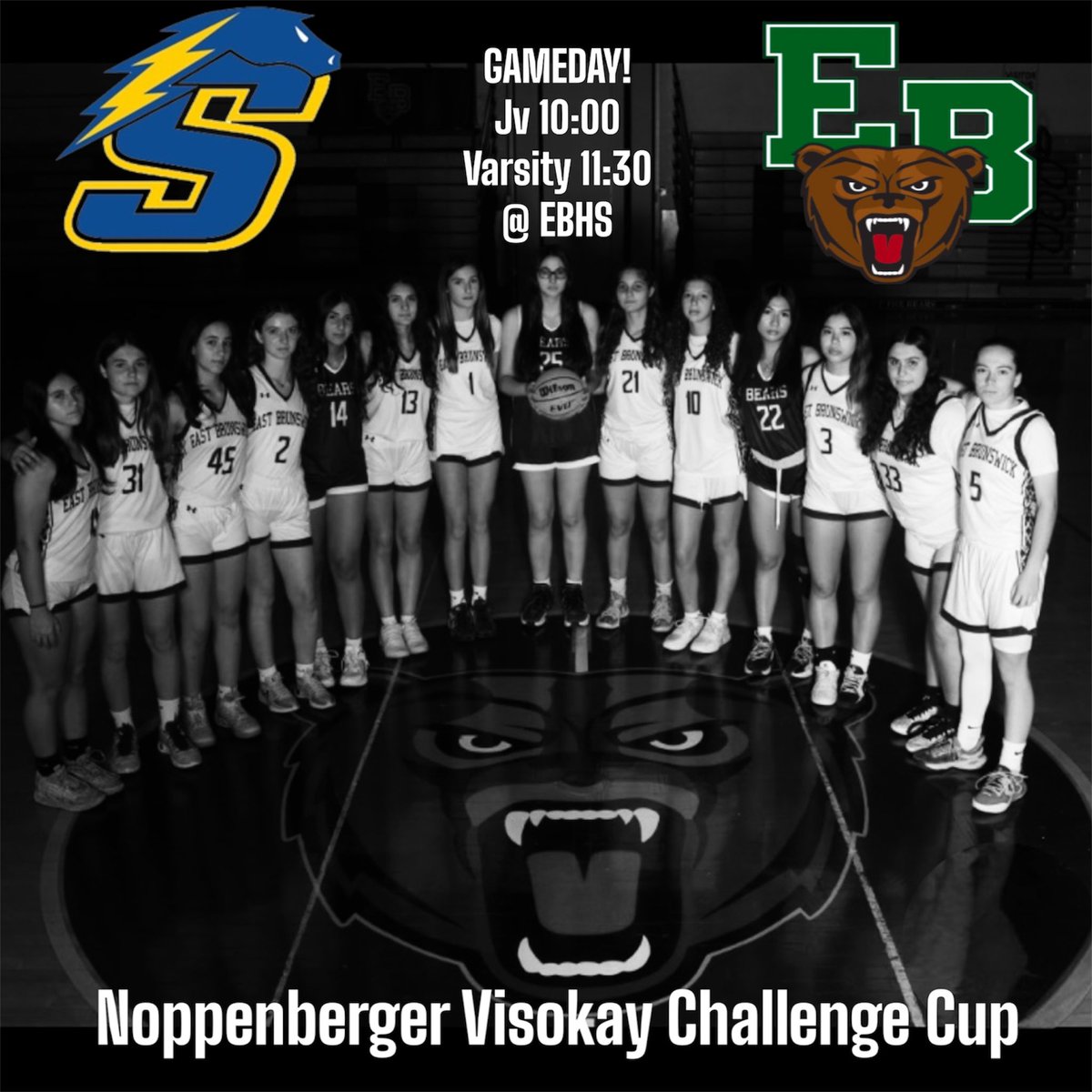 Game Day!  Nopp Viz challenge today vs <a href="/SpotswoodHoops/">Spotswood Girls Hoops</a>. #GOBEARS!!!