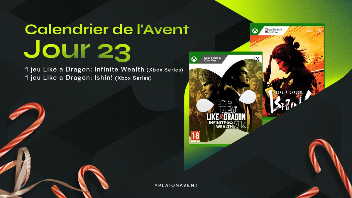 PLAION_FR's tweet image. 🎁 #PLAIONAvent - Jour 23 🎁

Du Japon de l’Ère Edo à l’Hawaii contemporain, notre lot saura faire plaisir aux fans de #LikeaDragon !

Pour participer :
✅ Follow @PLAION_FR
🔁 RT ce post

1 gagnant
TAS le 09/01

#CalendrierAvent #Giveaway