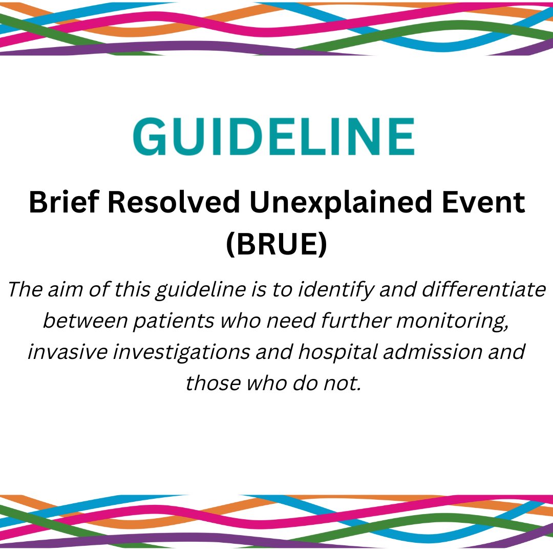 👶 Stay informed with the latest "Brief Resolved Unexplained Event (BRUE)" guidelines at PIER Network! 🔍👶 Ensure effective management for these perplexing episodes. Access the guideline now: piernetwork.org #PaediatricHealthcare #BRUE #PIERNetwork #HealthcareUpdates