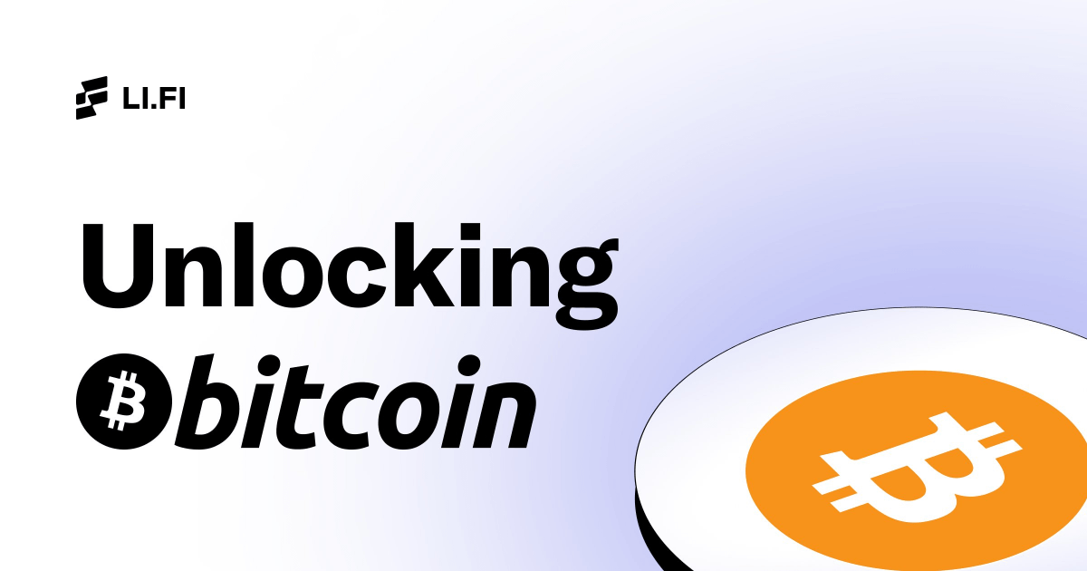 lifiprotocol's tweet image. Bitcoin is everywhere, but is it in your app? 💭

With one integration, let users buy native $BTC directly in your app — no wrapping, no extra steps, no leaving your app.

Start today: docs.li.fi/li.fi-api/bitc…