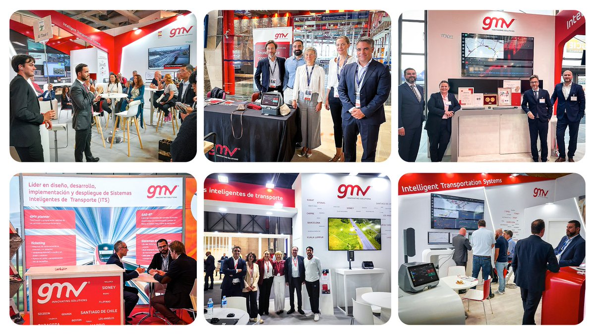 infoGMV's tweet image. 2024 has been a busy year! 🌍 From #TransportTicketing to #Innotrans and #FIAA, we’ve showcased our latest solutions at top global events.
Driving innovation in #SmartMobility and shaping the future of transportation!
