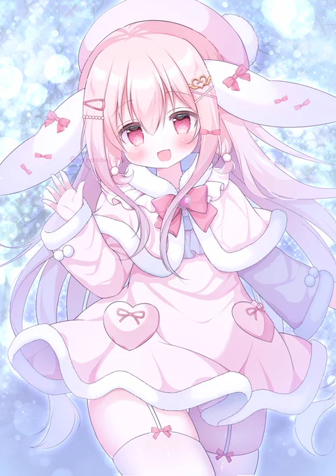 「待った?」 #クリスマスイラスト
