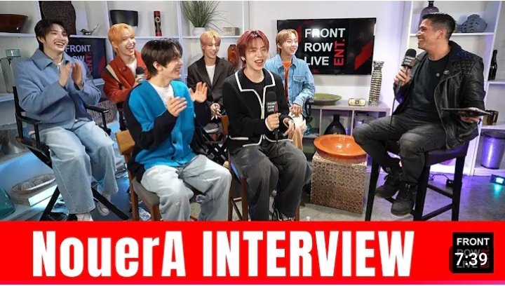 noueraglobal's tweet photo. NouerA Interview | Pre-Debut Single &amp; Becoming K-POP Idols with @Robertherrera3 @FrontRowLiveEnt

🔗https://t.co/Ed1gKdIofm

#NouerA #누에라
#FRONTROWLIVE https://t.co/x2k2bpRcsw