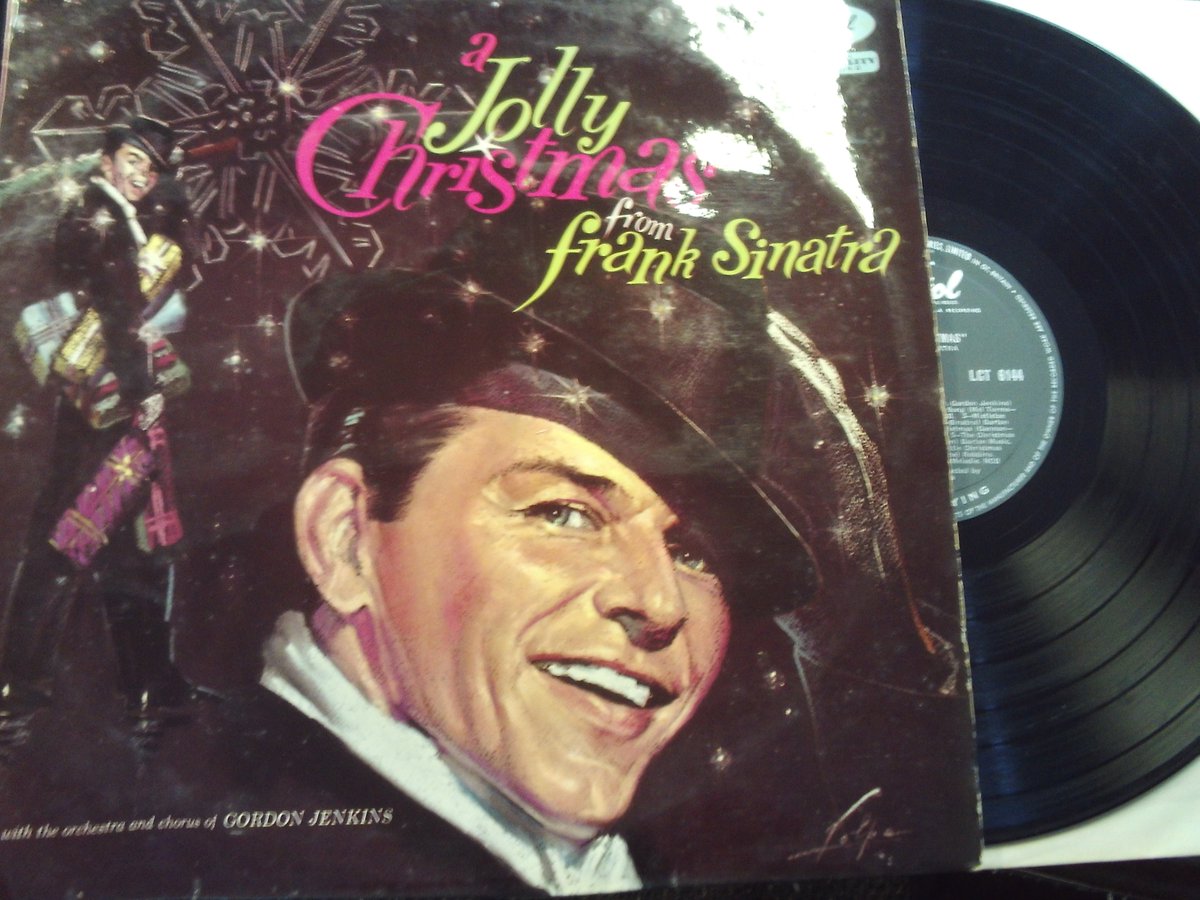 Good morning! and A Jolly Christmas from Frank Sinatra 
(UK Capitol Records 12 track #vinyl LP 1957) 

#fifties #pop #swing #ChristmasMusic #50smusic