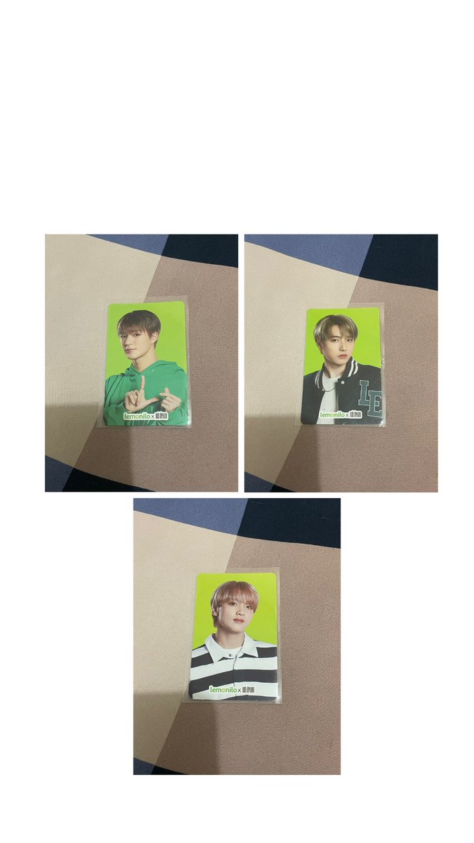 howoozhi's tweet photo. WTS
Photocard Nct Dream X Lemonilo
harga per-pc 💸 15k

*good condition
*klo mau cek condi chat aja https://t.co/9ZAwearsMH
