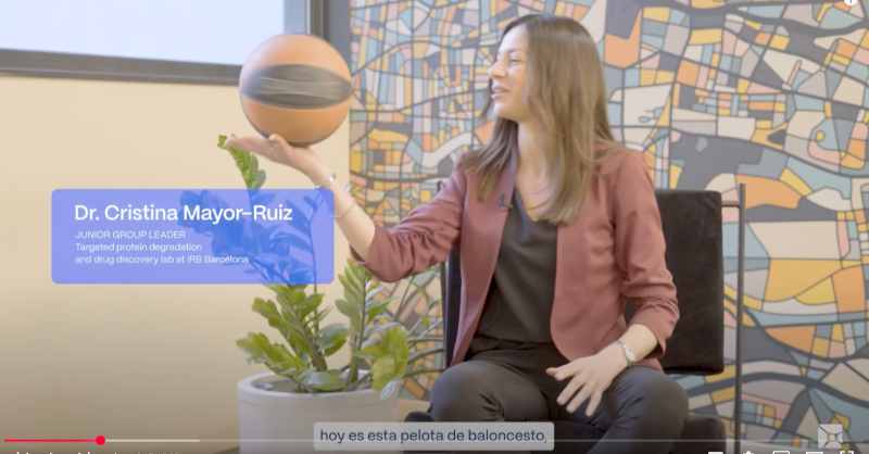 IRBBarcelona's tweet photo. 🤝 #MeetOurScientists: Dr. @CrisMayorRuiz
🎯🔬 Learn how Dr. Mayor-Ruiz's pioneering work in #TargetedProteinDegradation is unlocking new ways to treat untouchable diseases.
📽️ Watch now and explore the future of #biomedicine!
#IRBScience #ProteinDegradation #TPD