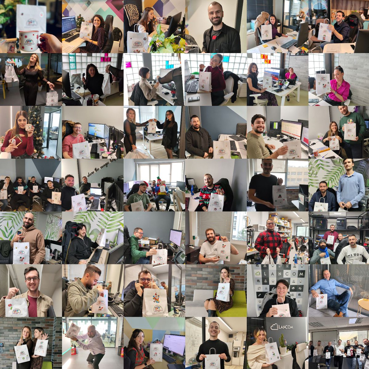At Lancom, our people are at the heart of all we do. This year, we continued our tradition of meaningful gifting, supporting Elliniko Paidiko Xorio in Filiro. 💝

Grateful for our amazing team—together, we bring smiles and make a difference. 🎄✨

#Lancom #GivingBack #HolidayJoy