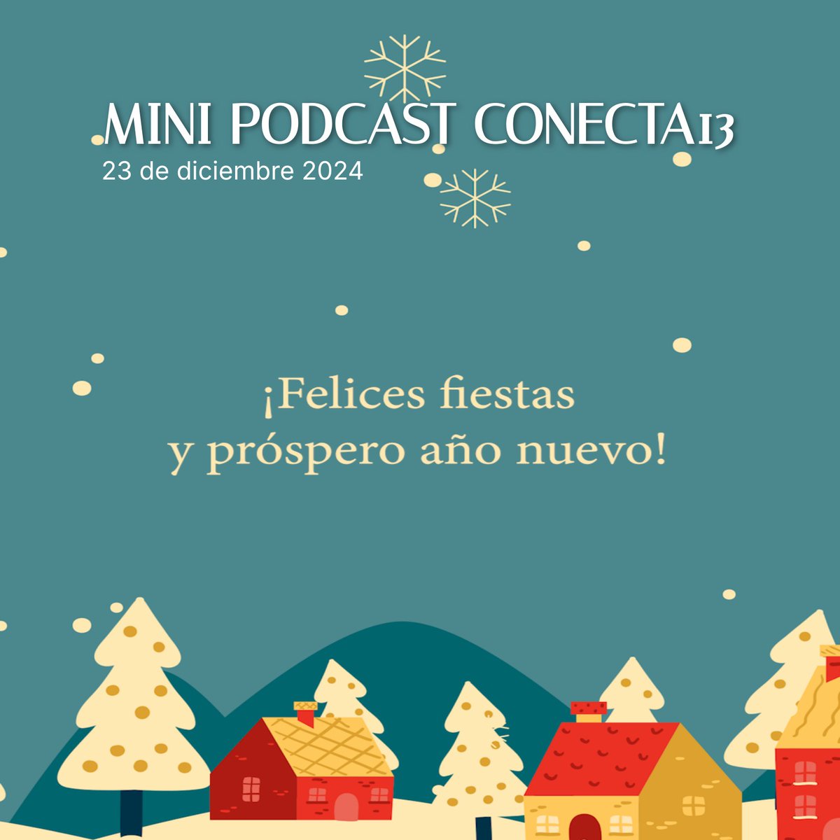 Conecta13's tweet photo. Nuevo episodio del #PodcastConecta13 en el que recorremos los mejores momentos de los últimos meses en Conecta13.🎅
¡No te pierdas las tomas falsas! 🎁
🎧 Ivoox: https://t.co/ojPV43cE0p
🎵 Spotify: https://t.co/zLFCdIgrET
📽️ YouTube: https://t.co/Vi2nuYZewj
¡Felices fiestas! 🎄 https://t.co/2FWM3o7gc5