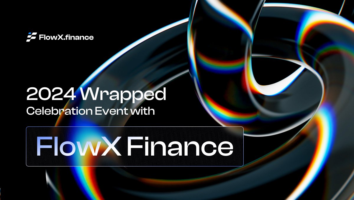 🎉 2024 Wrapped Celebration Event with FlowX Finance! 🎉
As we say goodbye to 2024, here’s a chance to win your share of 250 $SUI with FlowX Finance 🤑!

How to Participate❓
1️⃣ Visit flowx.finance to view your Wrapped 2024 Journey and take a screenshot of your favorite