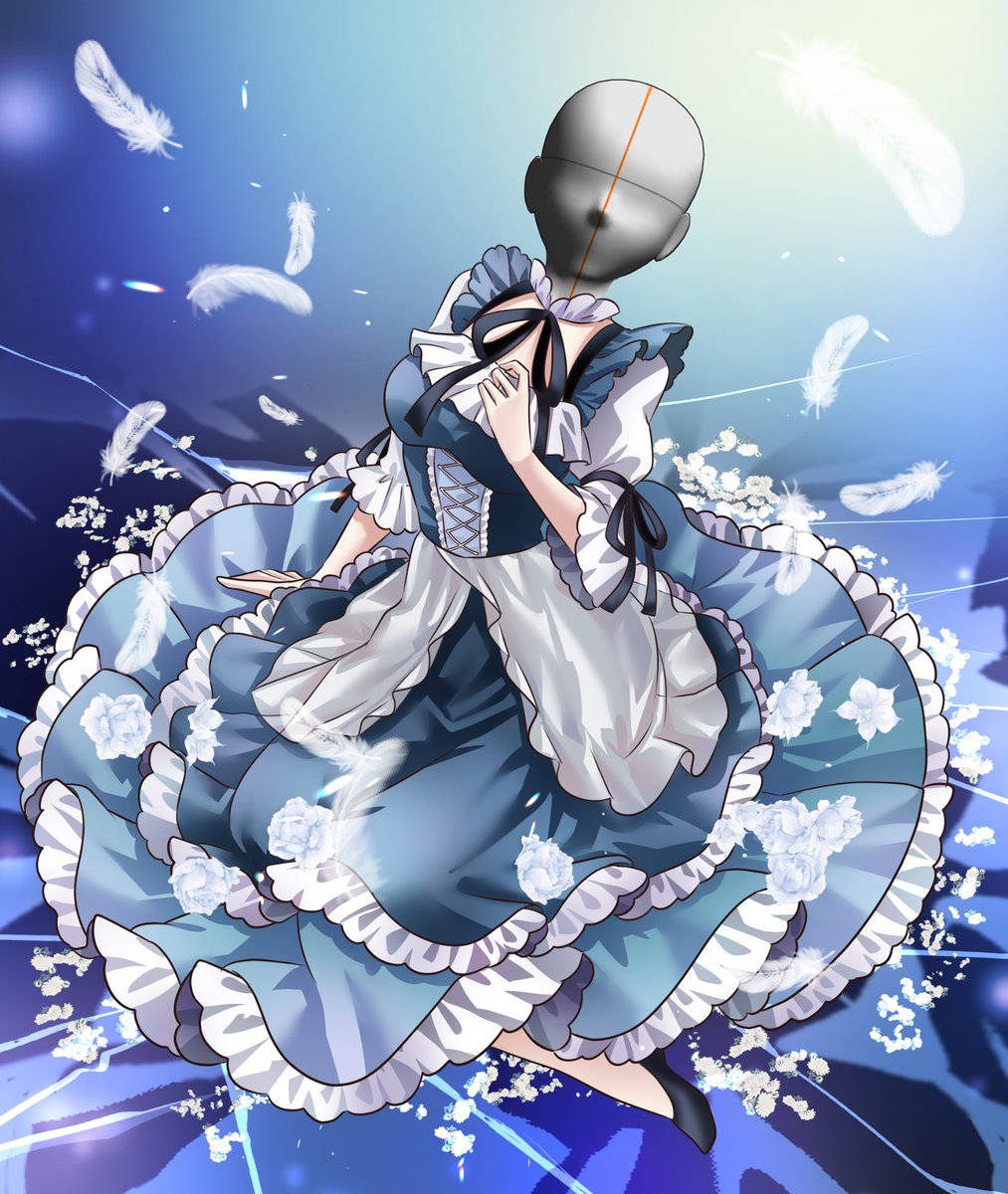 VTuber素材 #フリー素材 #VTuberAssets #ドレス ※使用時にはRT等して