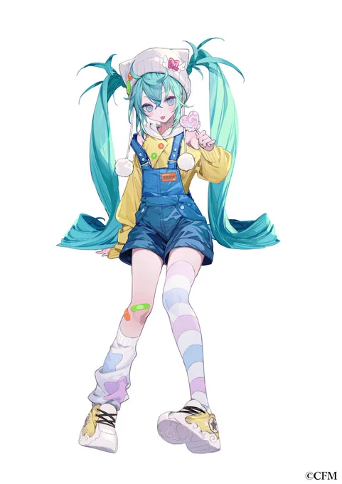 初音ミク『ぬーどるストッパーフィギュアーロリポップー』の原画を描かせていただきました!初音ミクのフィギュアデザインを担当させていただき大変光栄です。来年春より展開予定とのことなので是非チェックしていただけると嬉しいです!よろしくお願いします〜!#ぬースト #初音ミク #フリュー 