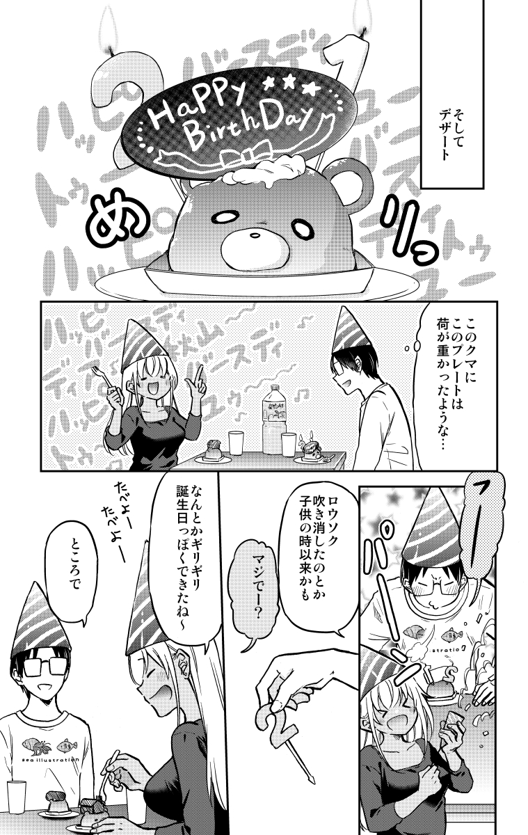 半額ステーキと、ギャルに祝ってもらう誕生日(4/7) 