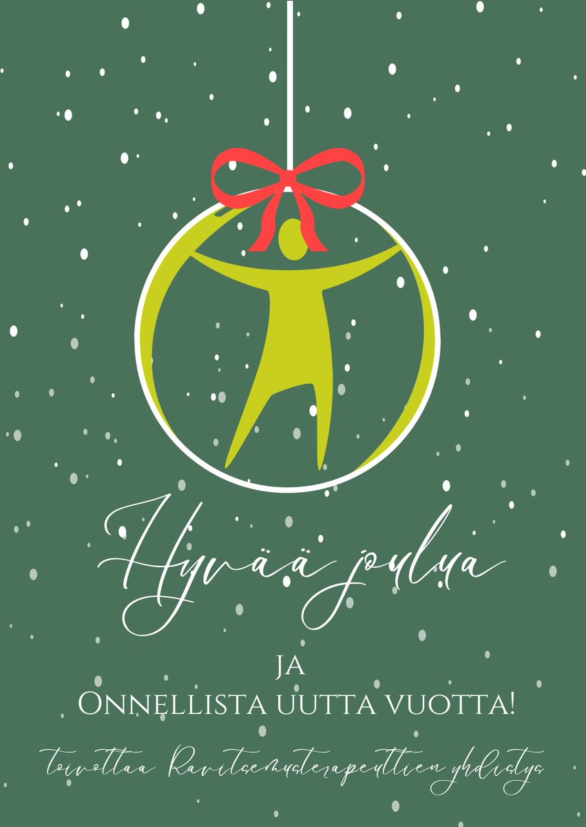 🎄Ravitsemusterapeuttien yhdistys toivottaa kaikille oikein rauhallista joulua ja hyvää uutta vuotta 2025! ✨
#ravitsemus #ruoka