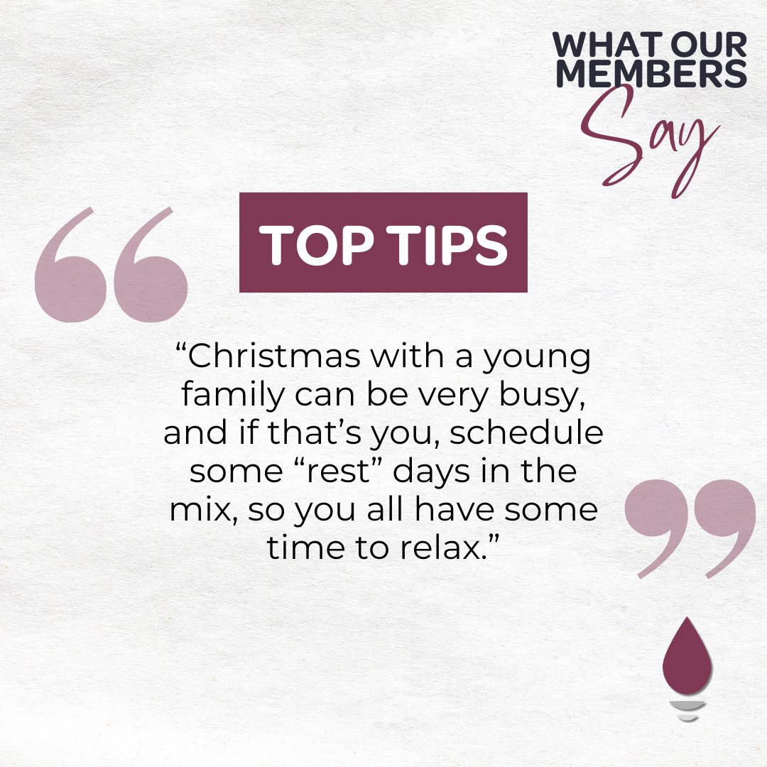 theripplepond's tweet image. We asked our Members what their top tips as Carers were.  Over the Christmas week we are going to be sharing their responses to give you inspiration.  
#toptips #carer