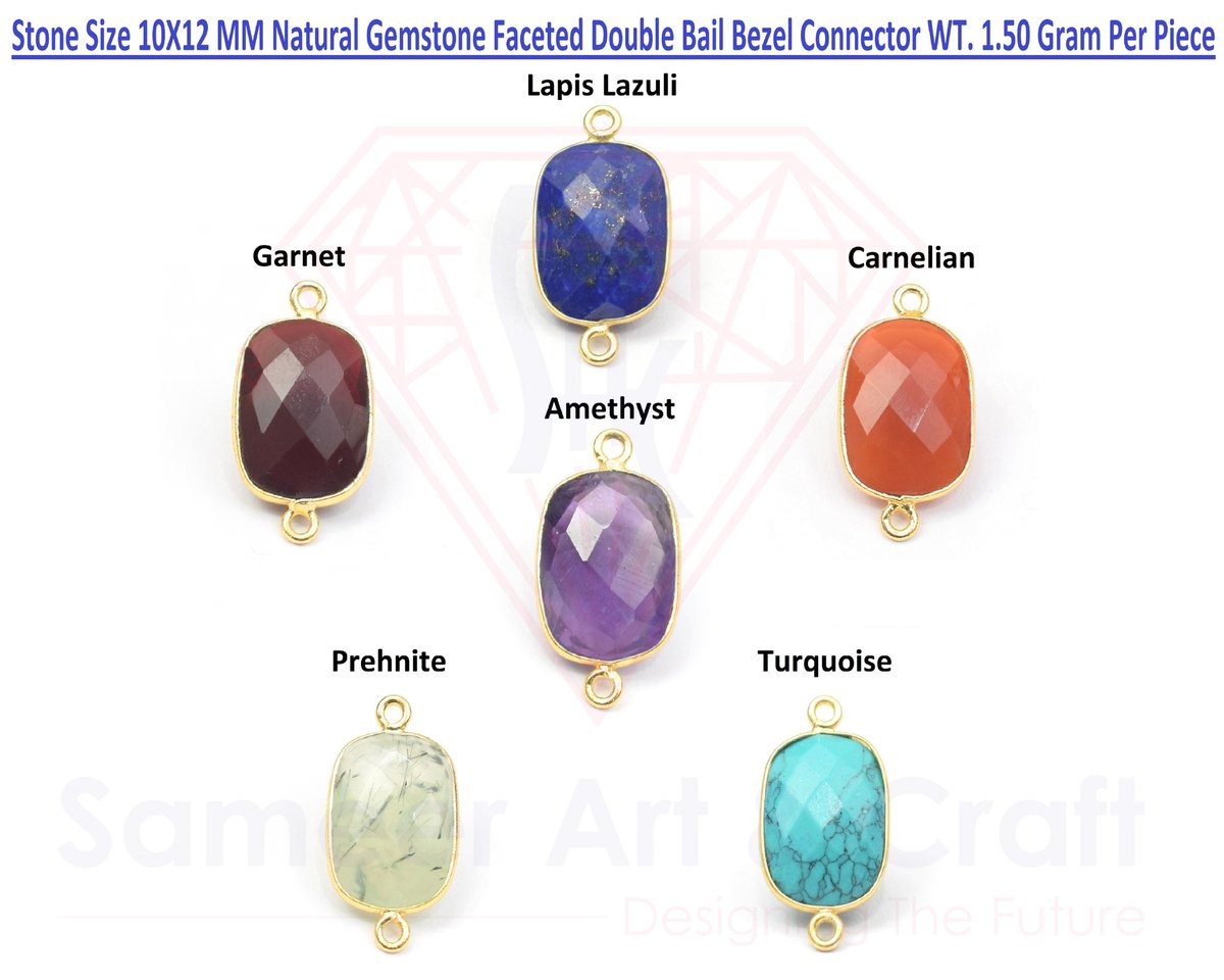 SameerArtCraft's tweet photo. Natural Gemstone 18K Gold Plated Double Bail Bezel Connector 
#goldplated #gemstoneconnector #handmadejewelry #crafted #rectangleshapebezelconnector #trendiconnectors #naturalgemstone
#designer #doublebailbezelconnector #sacjewelry #sameerartandcraft https://t.co/s1b8DZQ96h