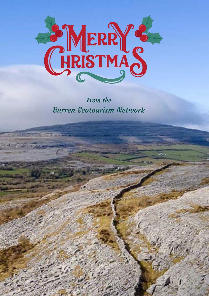 Visit the Burren (@visitburren) on Twitter photo Merry Christmas from the businesses of the Burren!
<a href="/BurrenGeopark/">Burren and Cliffs of Moher UNESCO Global Geopark</a> <a href="/ClareTourism/">VisitClare</a> <a href="/visitBurren/">Visit the Burren</a> @BurrenNP <a href="/BurrenbeoTrust/">Burrenbeo Trust</a> <a href="/CliffsofMoherIE/">Cliffs of Moher Experience</a> <a href="/BurrenLowlands/">Burren Lowlands</a>
#Christmas Merry Christmas from the businesses of the Burren!
<a href="/BurrenGeopark/">Burren and Cliffs of Moher UNESCO Global Geopark</a> <a href="/ClareTourism/">VisitClare</a> <a href="/visitBurren/">Visit the Burren</a> @BurrenNP <a href="/BurrenbeoTrust/">Burrenbeo Trust</a> <a href="/CliffsofMoherIE/">Cliffs of Moher Experience</a> <a href="/BurrenLowlands/">Burren Lowlands</a>
#Christmas