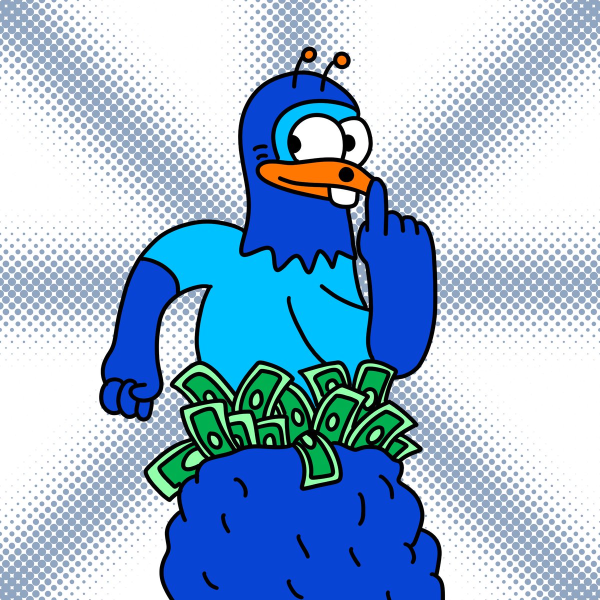 FlockerzToken's tweet photo. Sometimes the flock can get a little mischievous 🤫

It's all in good fun! 💙🐦 https://t.co/AcOqls7X7b