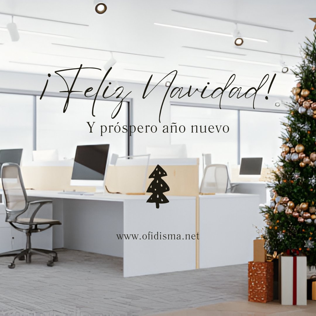 OfidismaSa's tweet photo. 🎄✨ Felices Fiestas ✨ 🎄

En Ofidisma queremos agradecerles por acompañarnos durante este año lleno de retos y logros. Gracias por confiar en nosotros 

#Ofidisma #FelicesFiestas #Navidad2023 #OficinasConEstilo https://t.co/lufhOIgzRI
