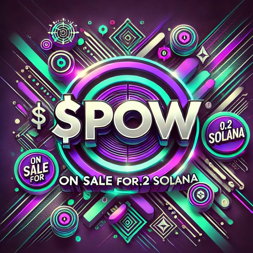 PowellCoinSol's tweet photo. 🔥 $POW Token Presale is ON FIRE! 🔥
Only 0.2 SOL for 100k tokens—Hurry, the clock is ticking! ⏰

✅ Secure your tokens today by sending SOL to powgeQBRL9bh49c22T5U4dj8QZnjJkp7LHeLCfbigxP.
💎 Don’t forget—like, retweet, follow & join our Telegram to stay in the loop!

💥 Ready for the next big thing in crypto? #POW #Solana #Presale #TokenSale #Crypto