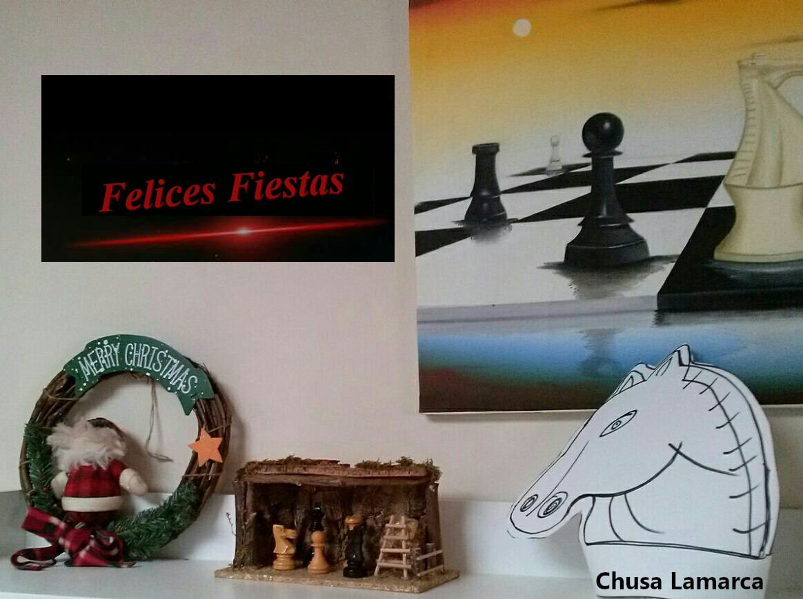 museodelajedrez's tweet photo. Felices Fiestas https://t.co/ZisR61VOSF