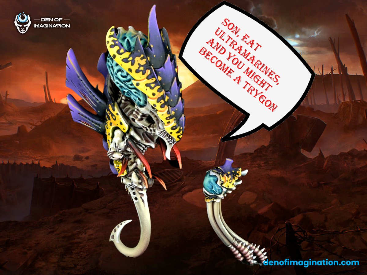 doiStudio's tweet photo. Our memes Average. But when it comes to painting models, we’re the best in the world! 📩 Contact us at service@denofimagination.com to commission your next masterpiece!

#tyranids #hivefleet #warhammer #warhammer40k #killteam #paintingwarhammer  #warhammer #paintingminiature https://t.co/D4zZsXCRJT