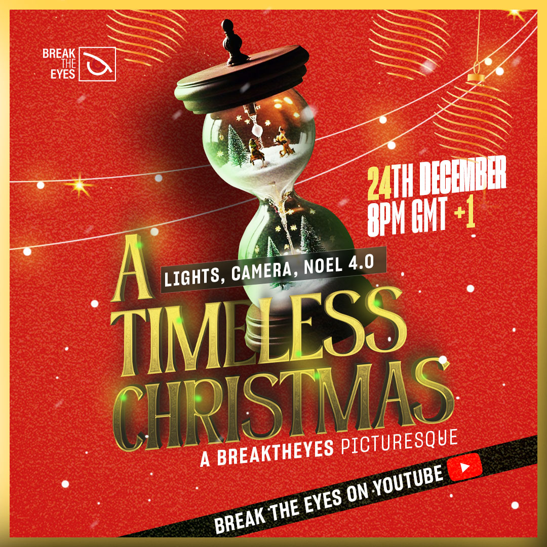 breaktheeyes's tweet photo. 🎄Break the Eyes presents Lights, Camera, Noel 4.0: A Timeless Christmas🎄
Join us on Dec 24th, 8 PM GMT+1
📺 Catch the premiere on Break the Eyes YouTube (https://t.co/1hZNb4sfib)let’s make this Christmas unforgettable! 🎁

#TimelessChristmas #LightsCameraNoel4 #HolidayMagic https://t.co/a4Qma9QwV5