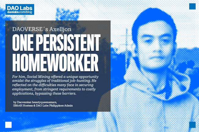 TheDAOLabs's tweet photo. 🧑🏻 Through persistence and adaptability,@RaVeRJ5 navigated the world of Web3, proving how innovative platforms empower individuals. 

🔼 His journey redefines how we think about earning and contributing to the digital economy.

📌Learn more about his story:  https://t.co/x7KNsUGCnu