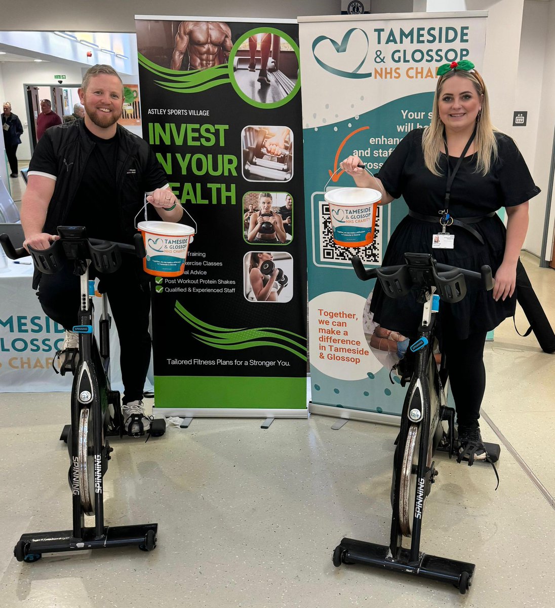 AstleySportsVillage (@astleysports) on Twitter photo Another succesful outreach event last week as we teamed up with <a href="/TamesideNHS/">NHSTameside</a> patient care fundraising team with a cycle challenge to raise vital funds for the hosptial
Full article 👇astleysportsvillage.co.uk/home/news-2/nh…
<a href="/SPT_Community/">Stamford Park Trust Sport, Community & Leisure</a> <a href="/StamfordTrust/">Stamford Park Trust</a> Another succesful outreach event last week as we teamed up with <a href="/TamesideNHS/">NHSTameside</a> patient care fundraising team with a cycle challenge to raise vital funds for the hosptial
Full article 👇astleysportsvillage.co.uk/home/news-2/nh…
<a href="/SPT_Community/">Stamford Park Trust Sport, Community & Leisure</a> <a href="/StamfordTrust/">Stamford Park Trust</a>
