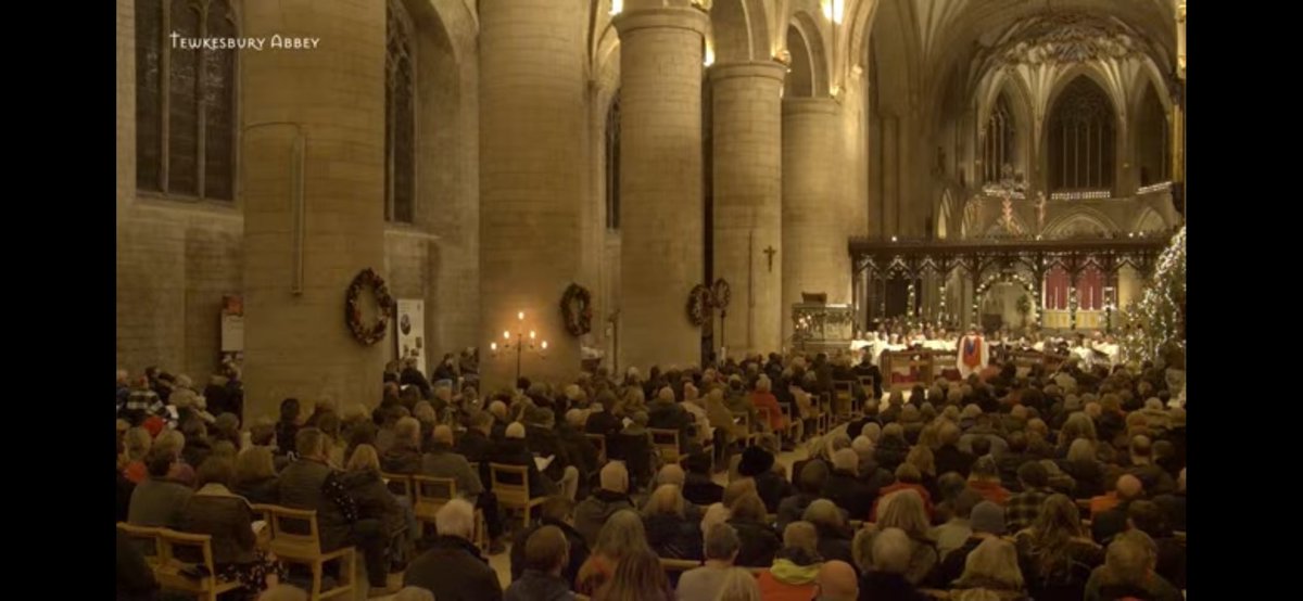 It was such a joy to sing to a packed <a href="/TewkesAbbey/">Tewkesbury Abbey</a> at our Service of 9 Lessons and Carols last night. Wonderful to see our young probationer choristers singing their hearts out too - may this be the first of many such services for them! <a href="/GlosDioc/">The Diocese of Gloucester</a> <a href="/churchofengland/">The Church of England</a>