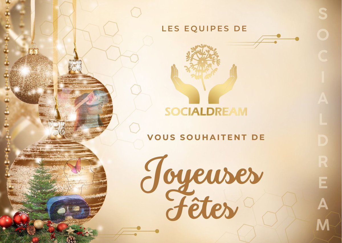 À l’approche des fêtes de fin d’année, toute l’équipe de SocialDream et <a href="/dreamsens/">DREAMSENS</a>  tient à vous adresser ses vœux les plus chaleureux !