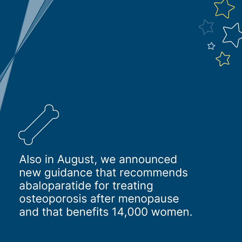 NICEComms's tweet photo. We’re picking out our biggest stories from 2024 – In July we recommended a new digital technology to help diagnose ADHD in children and young people.

In August we approved the world’s first gene-editing therapy for patients with severe beta-thalassaemia.

#NICEin2024 

[3/4]