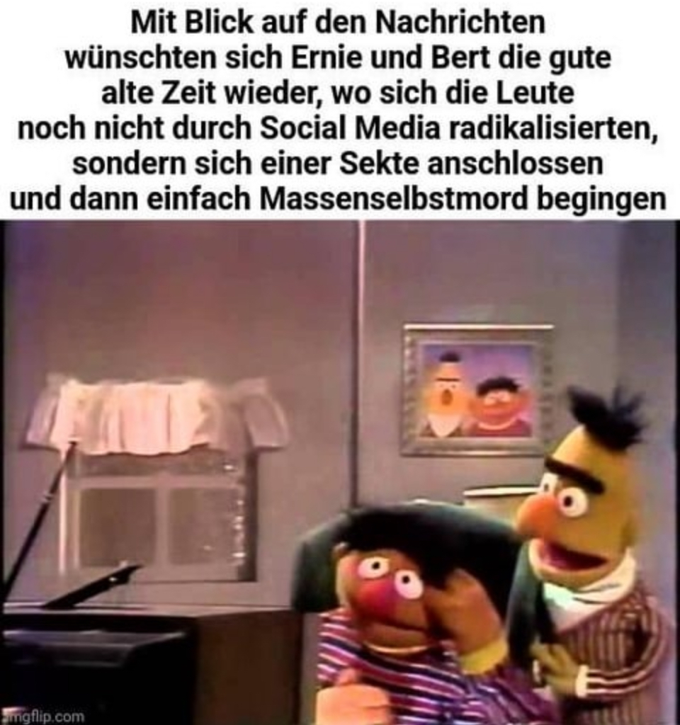 Schon irgendwie.