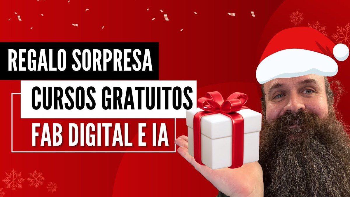 ¡Nuevos cursos sobre fabricación digital e inteligencia artificial ya disponibles! Hoy os traemos un super regalo navideño con toda una serie de cursos que ya están disponibles desde la plataforma Orange Digital Center. Toda la información en: buff.ly/3BxtfWV