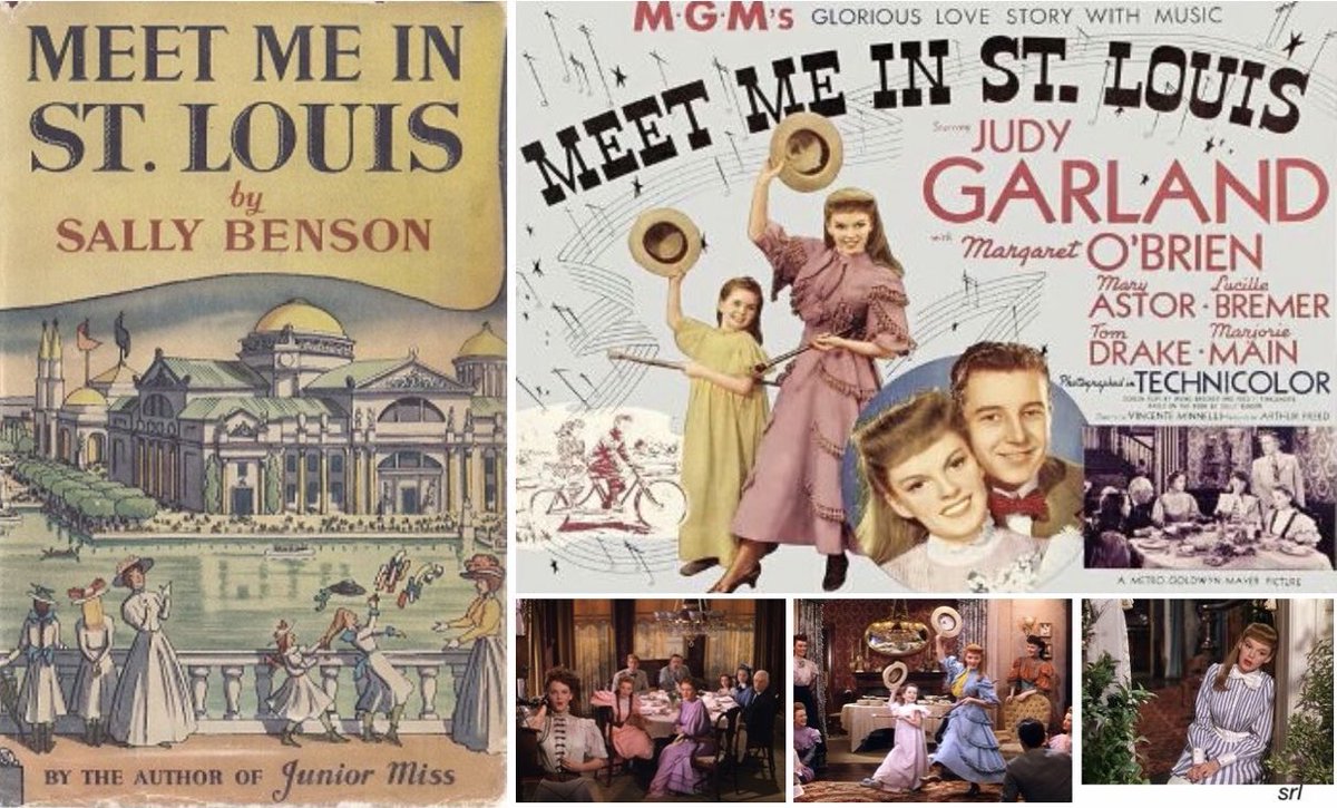 SaveRedlandLibr's tweet photo. 11:05am TODAY on @BBCTwo
The 1944 #Musical🎶 film🎥 “Meet Me in St. Louis” directed by #VincenteMinnelli from a screenplay by Irving Brecher & Fred F. Finklehoffe
Based on #SallyBenson’s 1942 novel📖
🌟#JudyGarland #MargaretOBrien #MaryAstor #LucilleBremer #TomDrake https://t.co/DuMdDRe5Jl