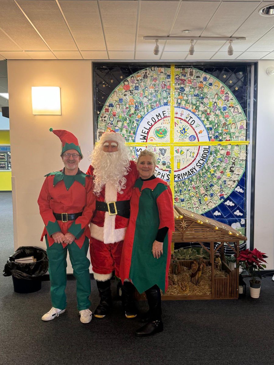Wishing all the St Joseph’s Primary School staff, young people and their families, a very merry Christmas 🧑‍🎄🤶💝🎁🎄