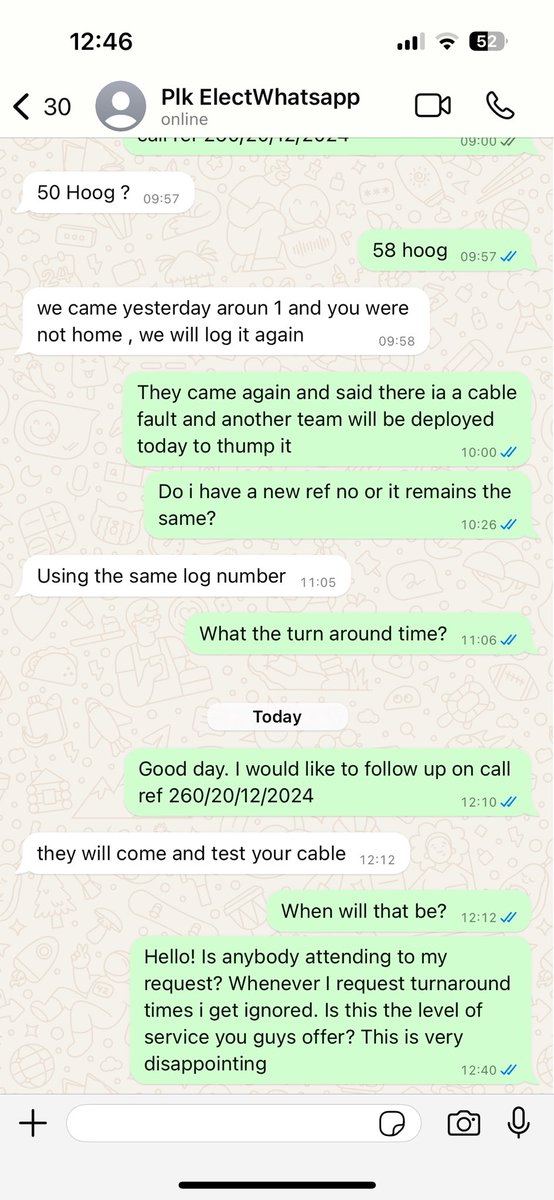 rabelanim's tweet photo. I normally just come here and read other’s comments . Today i am here to vent. Polokwane city Electrical department 🚮. Been without electricity since Thursday evening. Team deployed on Friday and couldn’t resolve the issue. On Saturday I was promised that my case will be attende https://t.co/SN0I7jJsGe
