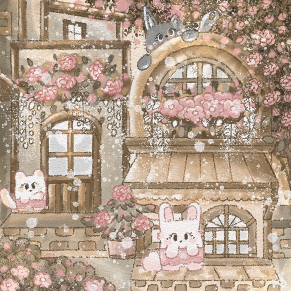 หนาวจังกอดหน่อย 🌸🌨️🍂 #วสวาดอะไรวันนี้