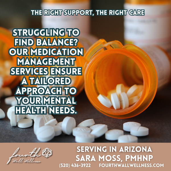 4thwallwellness's tweet photo. Struggling to find balance? Our personalized medication management at Fourth Wall Wellness offers expert care to support your mental health safely and effectively. Take the first step toward clarity and wellness today. #MedicationManagement 

Learn more: https://t.co/dvHzXl8x1M https://t.co/ugdcQ03h7B