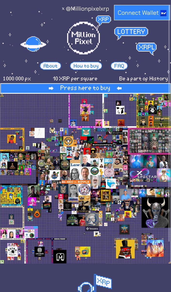 XRP PIXEL WALL tweet media