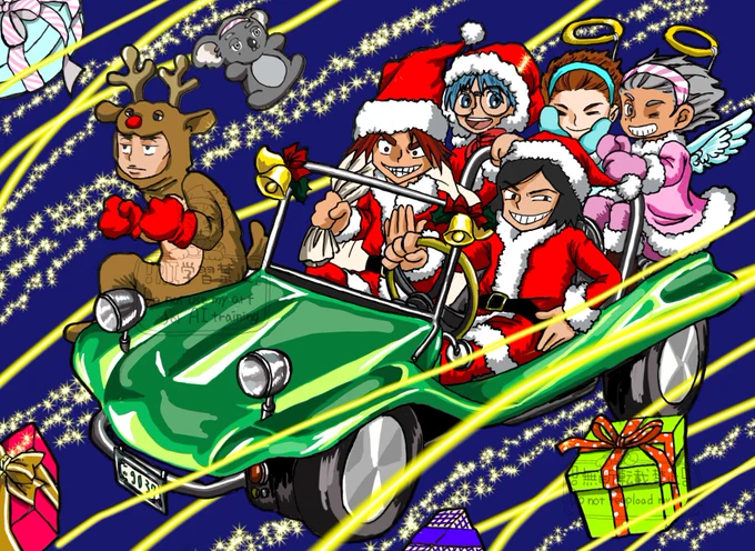 くれみなMerry Xmas良い子で居たら、きっと来るよ〜#弱ペダ 