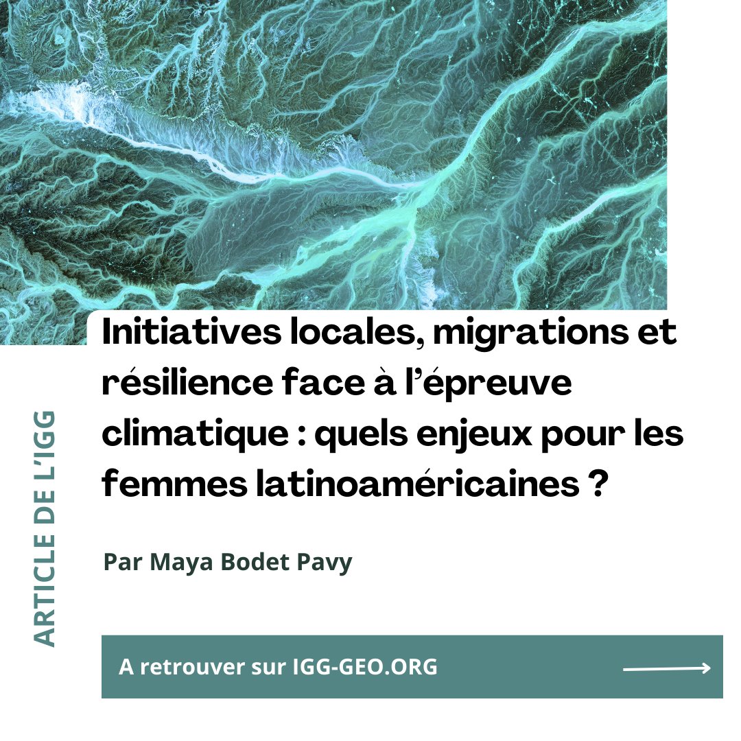 Institut du Genre en Géopolitique tweet media