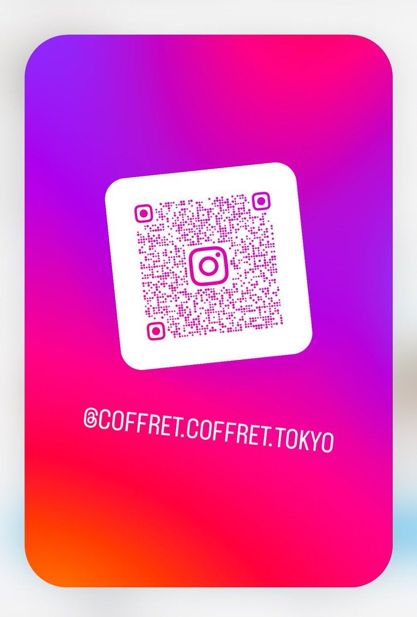 COFFRETetCOFFRETTOKYO tweet media