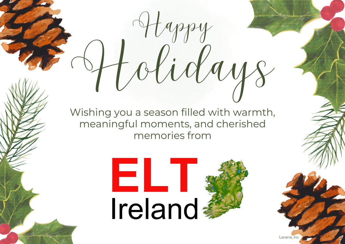 ELTIreland's tweet photo. 🎄✨ The year is almost over, and we’ve got big news to share soon—stay tuned! 👀
In the meantime, we’d love to hear from you:
💬 What’s one thing you’ve learned, accomplished, or want to celebrate this year?
Reply and let’s end 2024 with inspiring stories from the ELT community! https://t.co/K92giFnkmh