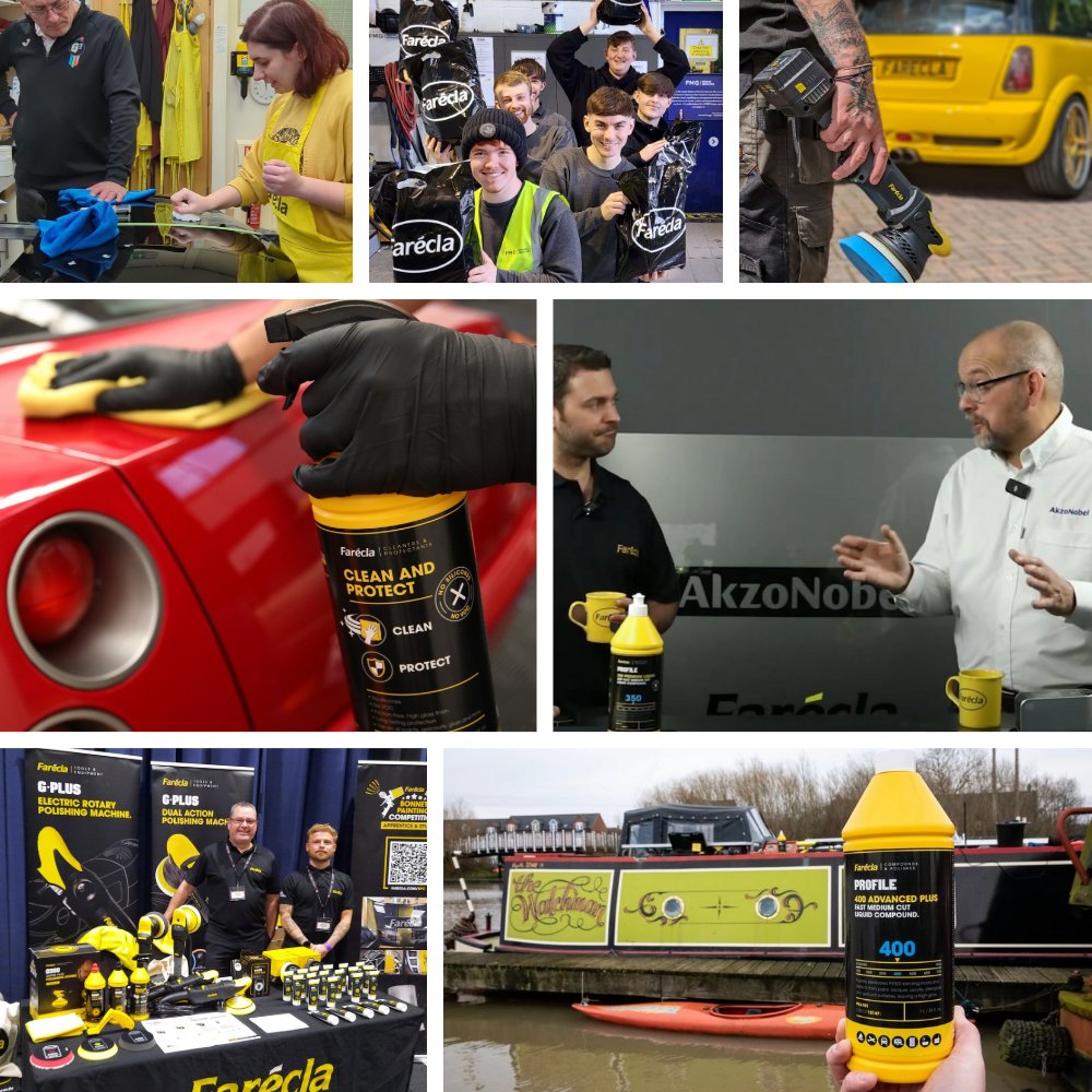 This year has been all about innovation, growth, and making polishing even easier for professionals around the world. 

Delivering Training, Developing New Products, Polishing Progress

Here's to shining bright in 2025 with Farécla!