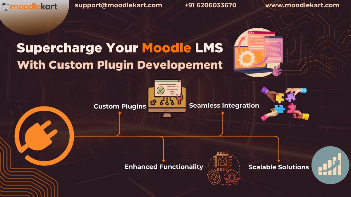 MoodleKart's tweet image. Transform your LMS with custom plugins by MoodleKart! 🚀 From Zoom & Google Meet integrations to tailored functionalities, we enhance performance & streamline workflows for learning. Ready to unlock potential? 📩 🌟 +91 6206033670 | moodlekart.com #MoodlePlugins #EdTech